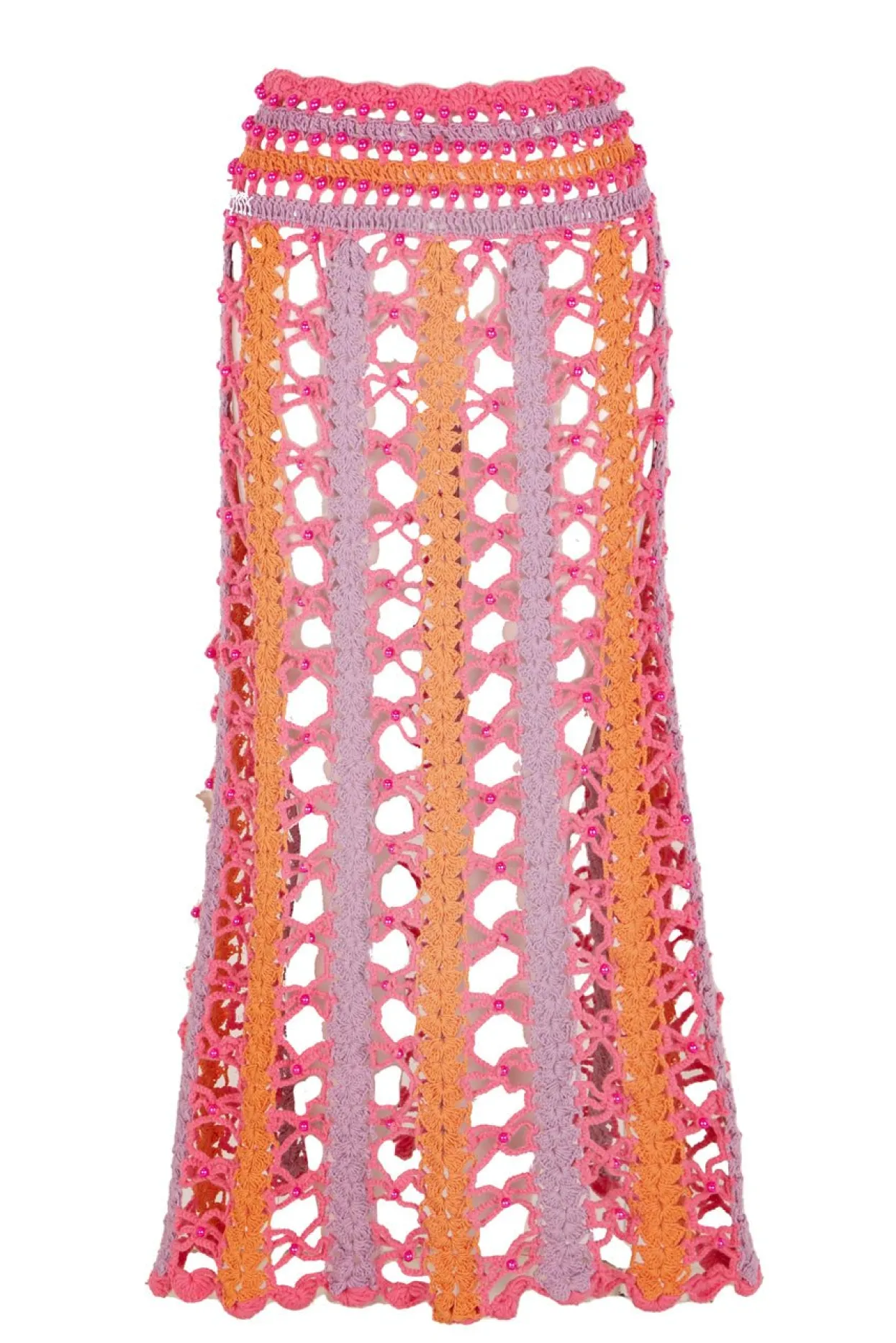 Celia B Aden Skirt Pink-Women Crochet