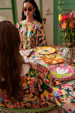 Celia B Anemone Plate Set Of Two- Homeware