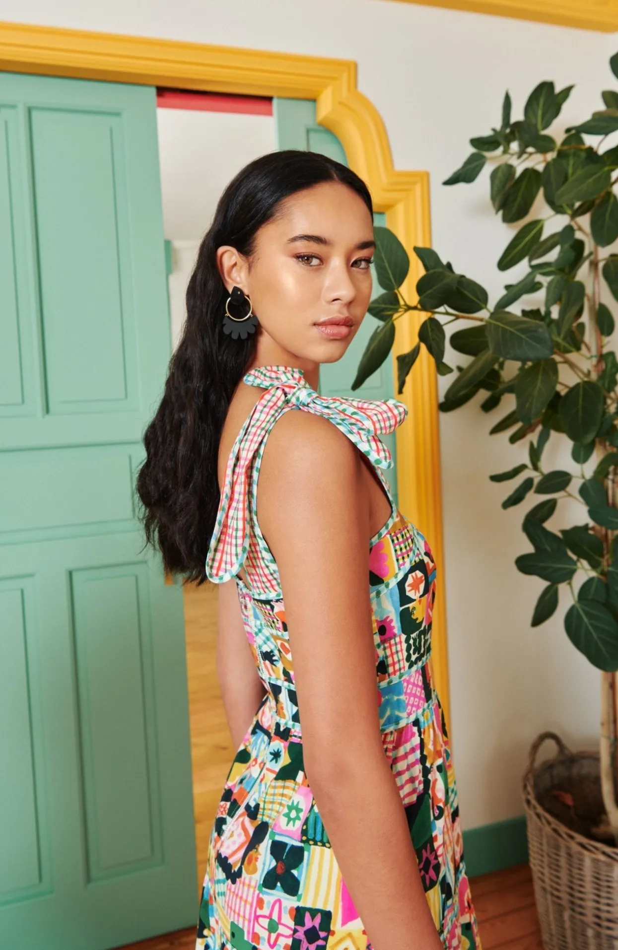 Celia B Arafura Dress Multi-Women Dresses