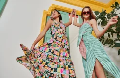 Celia B Arafura Dress Multi-Women Dresses