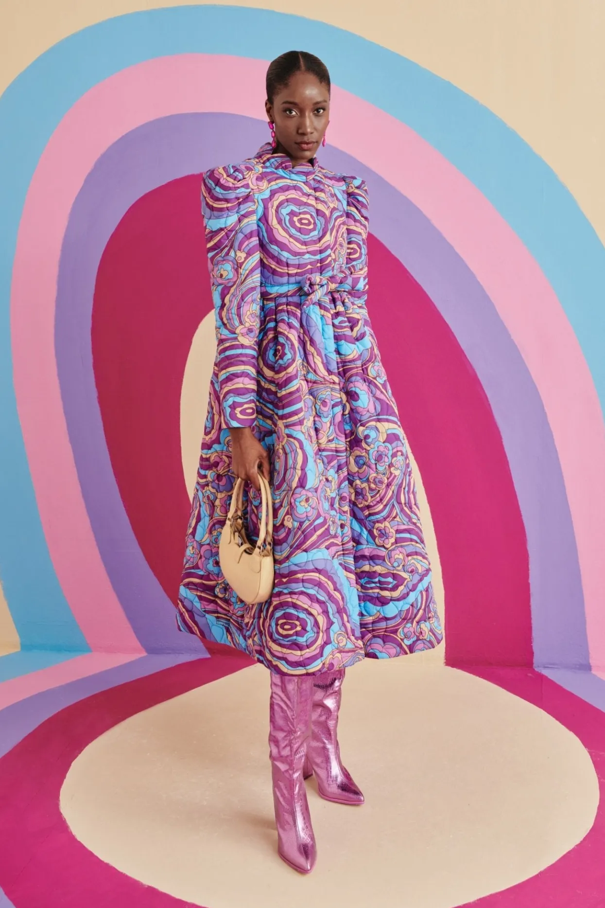 Celia B Arcobaleno Coat-Women Coats & Jackets