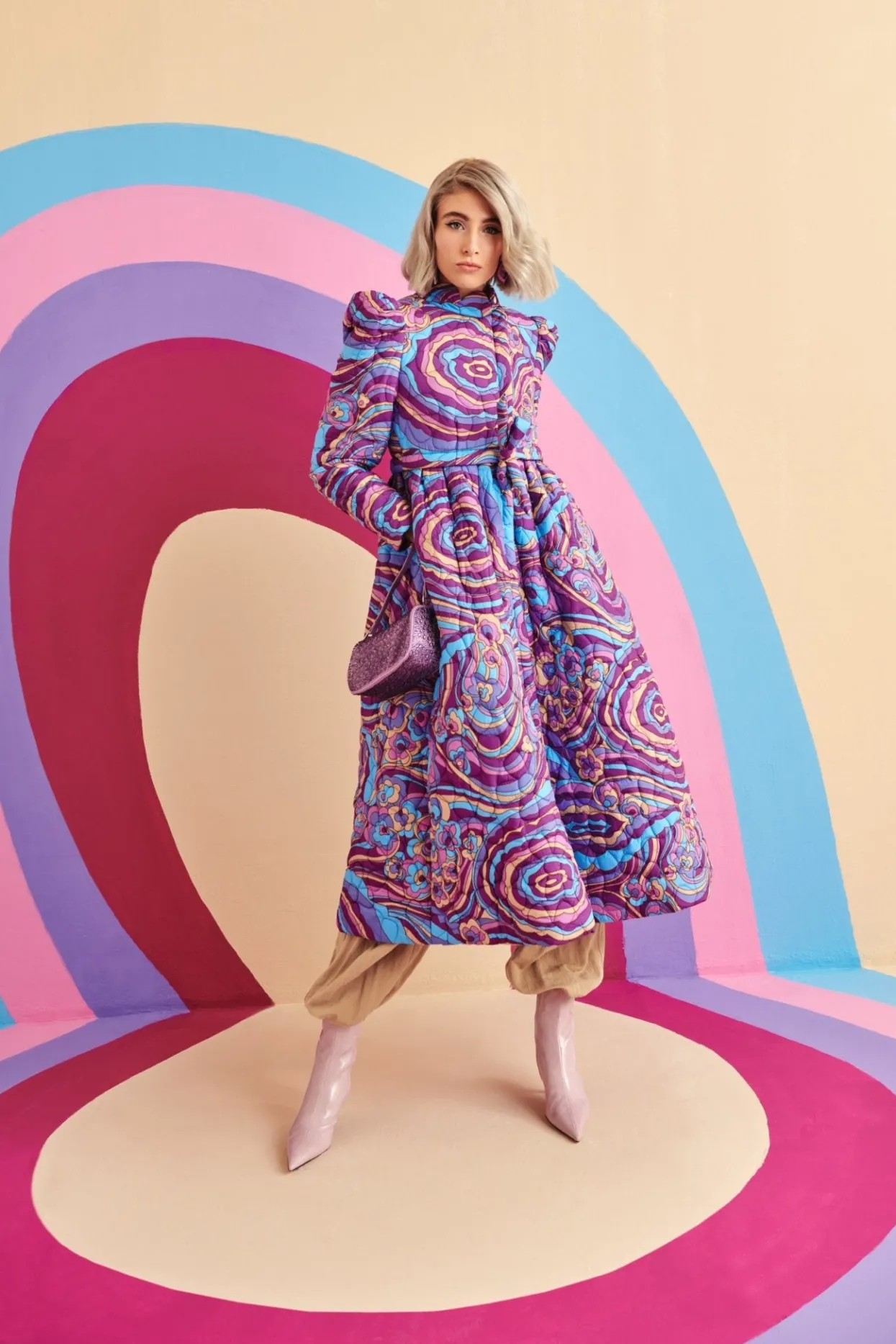 Celia B Arcobaleno Coat-Women Coats & Jackets