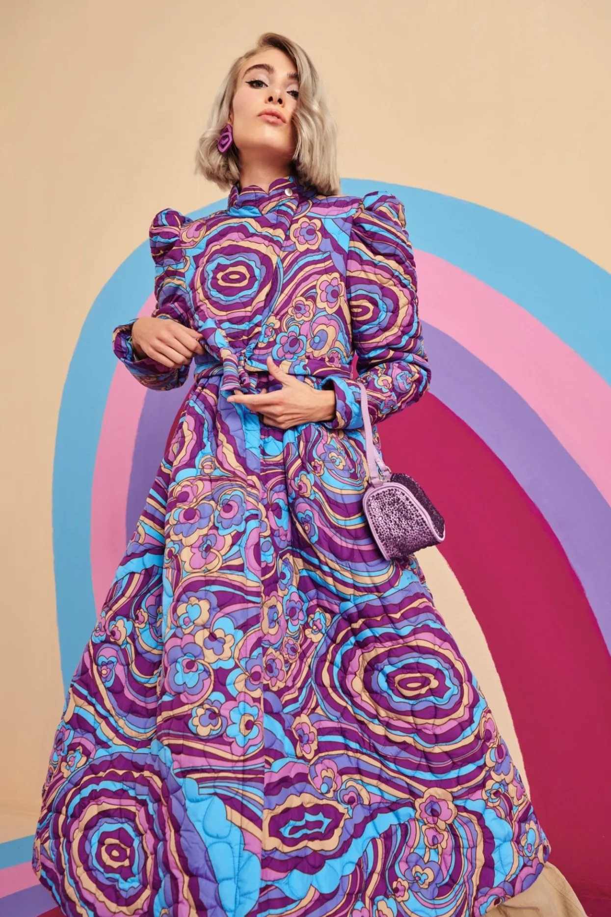 Celia B Arcobaleno Coat-Women Coats & Jackets