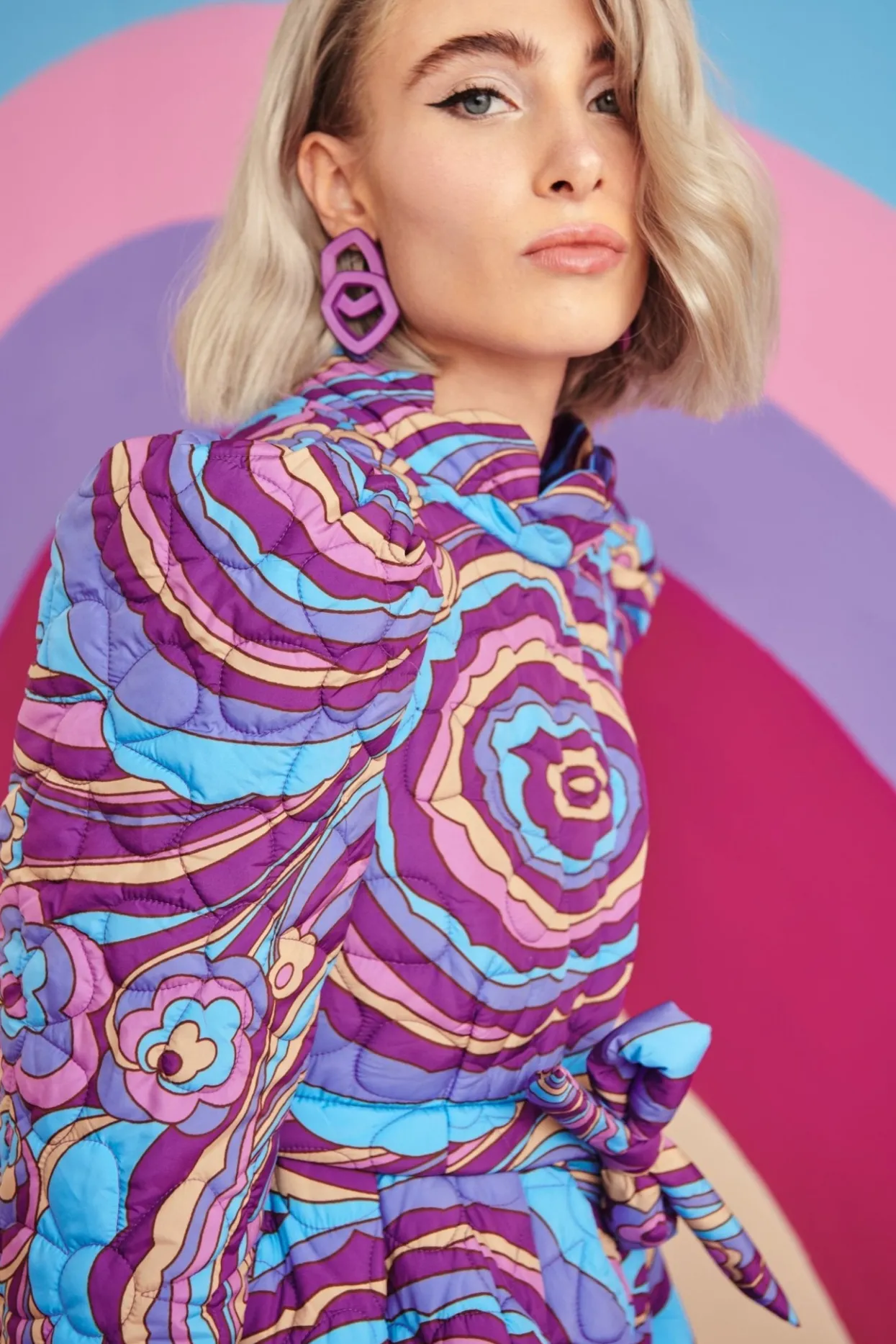 Celia B Arcobaleno Coat-Women Coats & Jackets