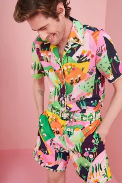 Celia B Baikal Men'S Shirt-Women Tops