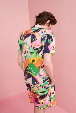 Celia B Baikal Men'S Shirt-Women Tops