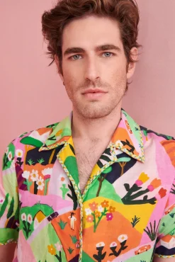 Celia B Baikal Men'S Shirt-Women Tops