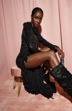 Celia B Belini Dress-Black-Women Dresses