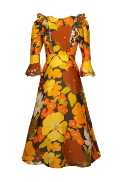 Celia B Bronze Dress-Women Dresses