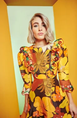 Celia B Bronze Dress-Women Dresses