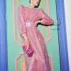 Celia B Bunzi Dress Pink-Women Dresses