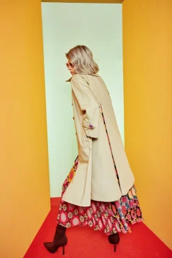 Celia B Carmesi Coat-Women Coats & Jackets