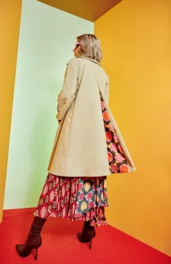 Celia B Carmesi Coat-Women Coats & Jackets