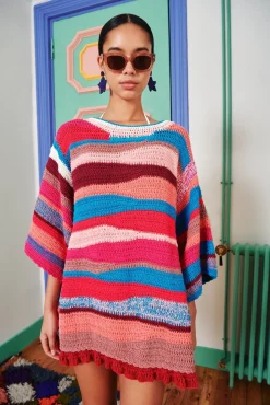 Celia B Celebes Dress Pink-Women Dresses