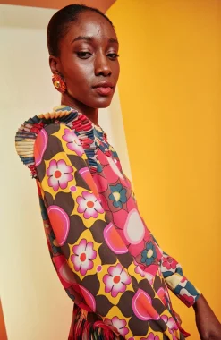 Celia B Cherry Shirt-Women Tops