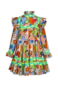 Celia B Coquelicot Dress-Blue-Women Dresses