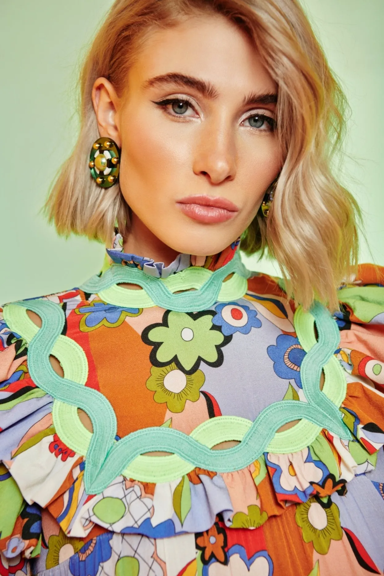 Celia B Coquelicot Dress-Blue-Women Dresses