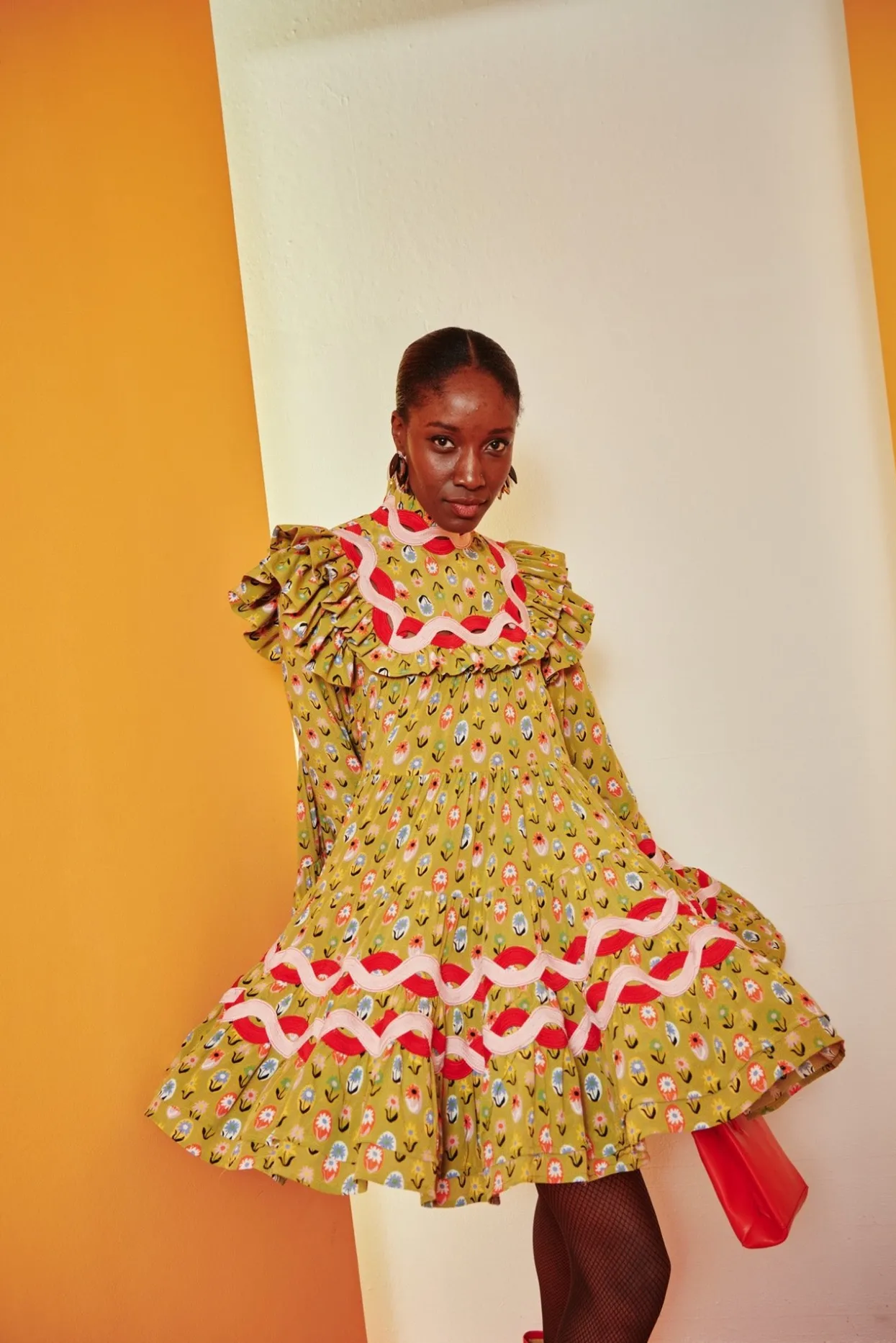 Celia B Coquelicot Dress-Green-Women Dresses