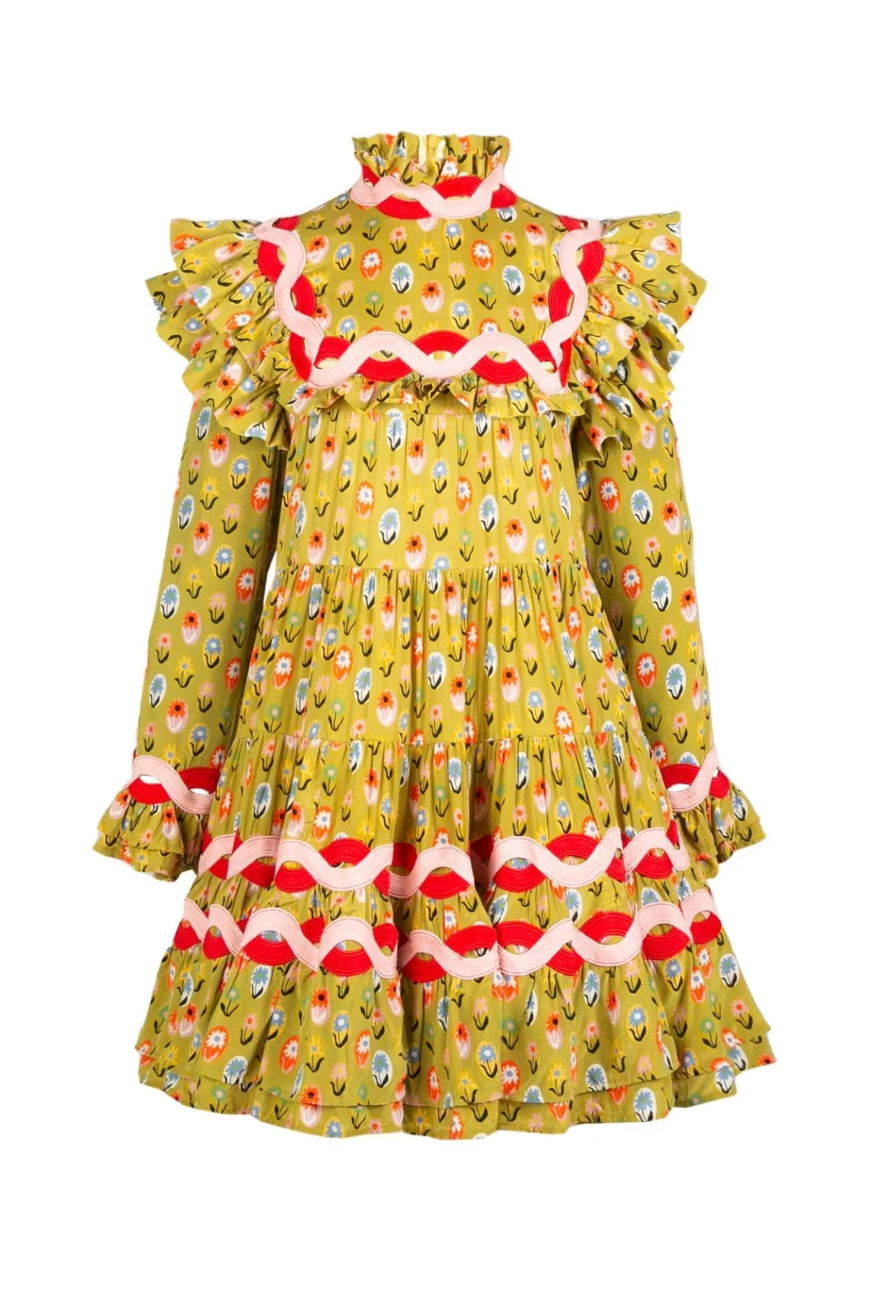 Celia B Coquelicot Dress-Green-Women Dresses