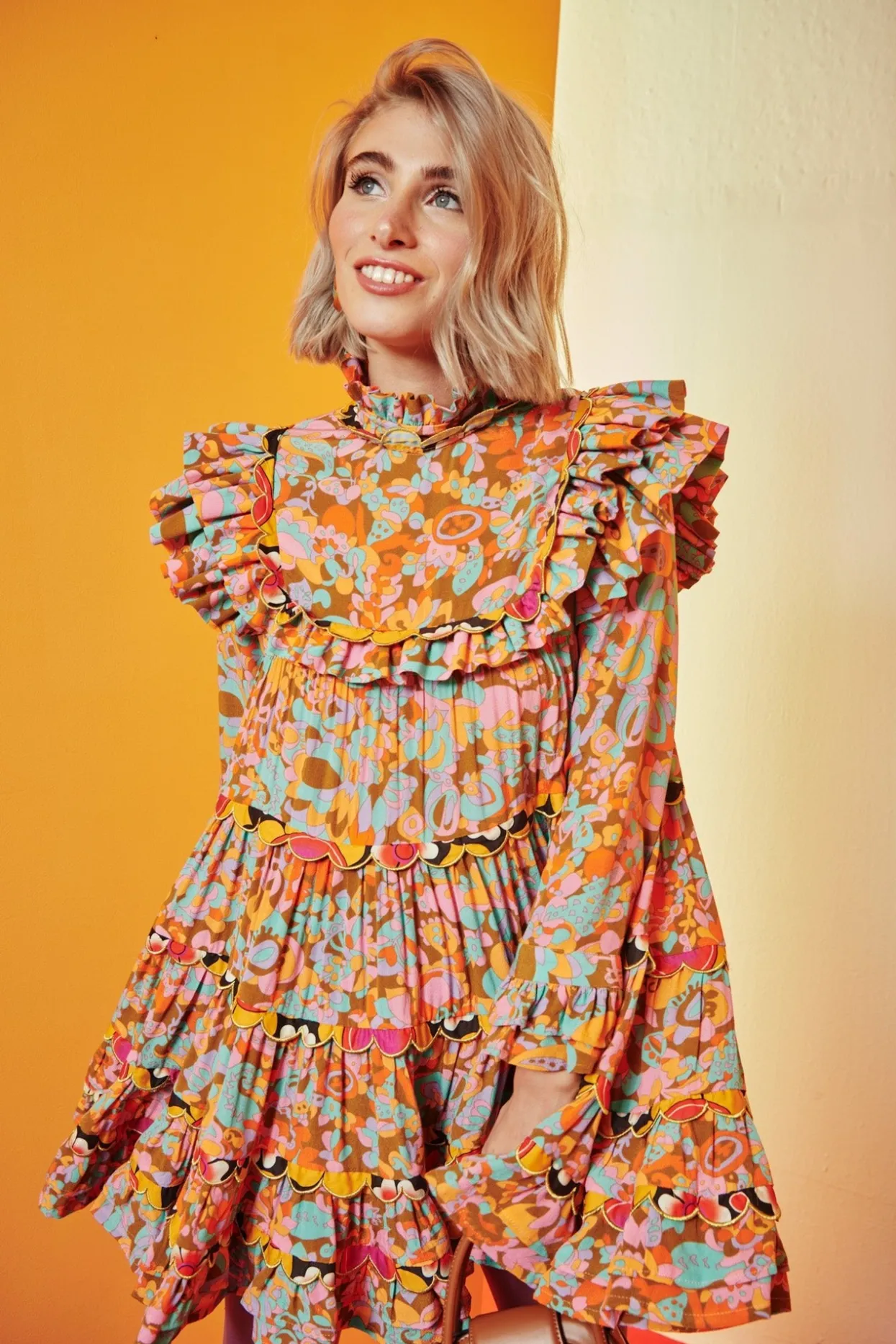 Celia B Coquelicot Dress-Purple-Women Dresses