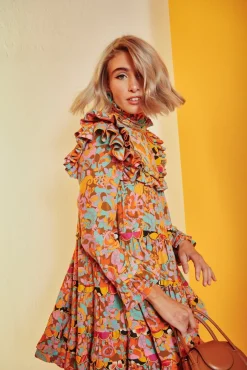 Celia B Coquelicot Dress-Purple-Women Dresses