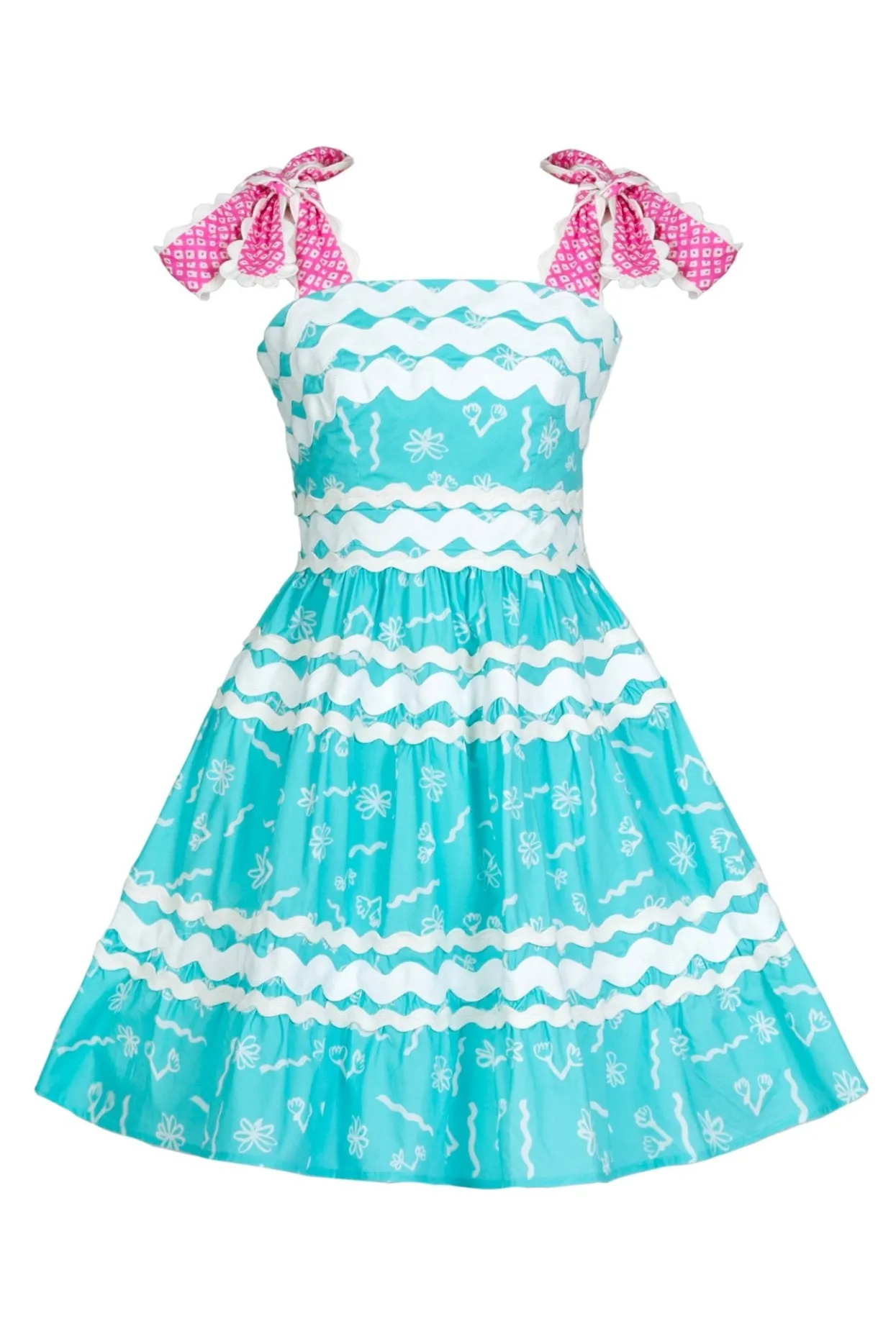 Celia B Danube Dress Blue-Women Dresses