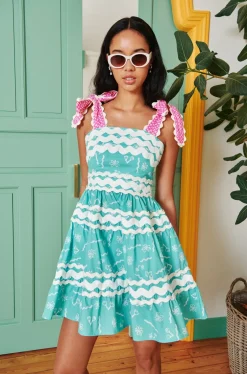 Celia B Danube Dress Blue-Women Dresses