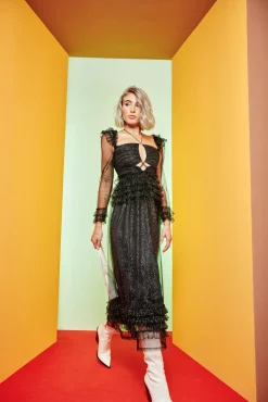 Celia B Ebony Dress-Women Dresses