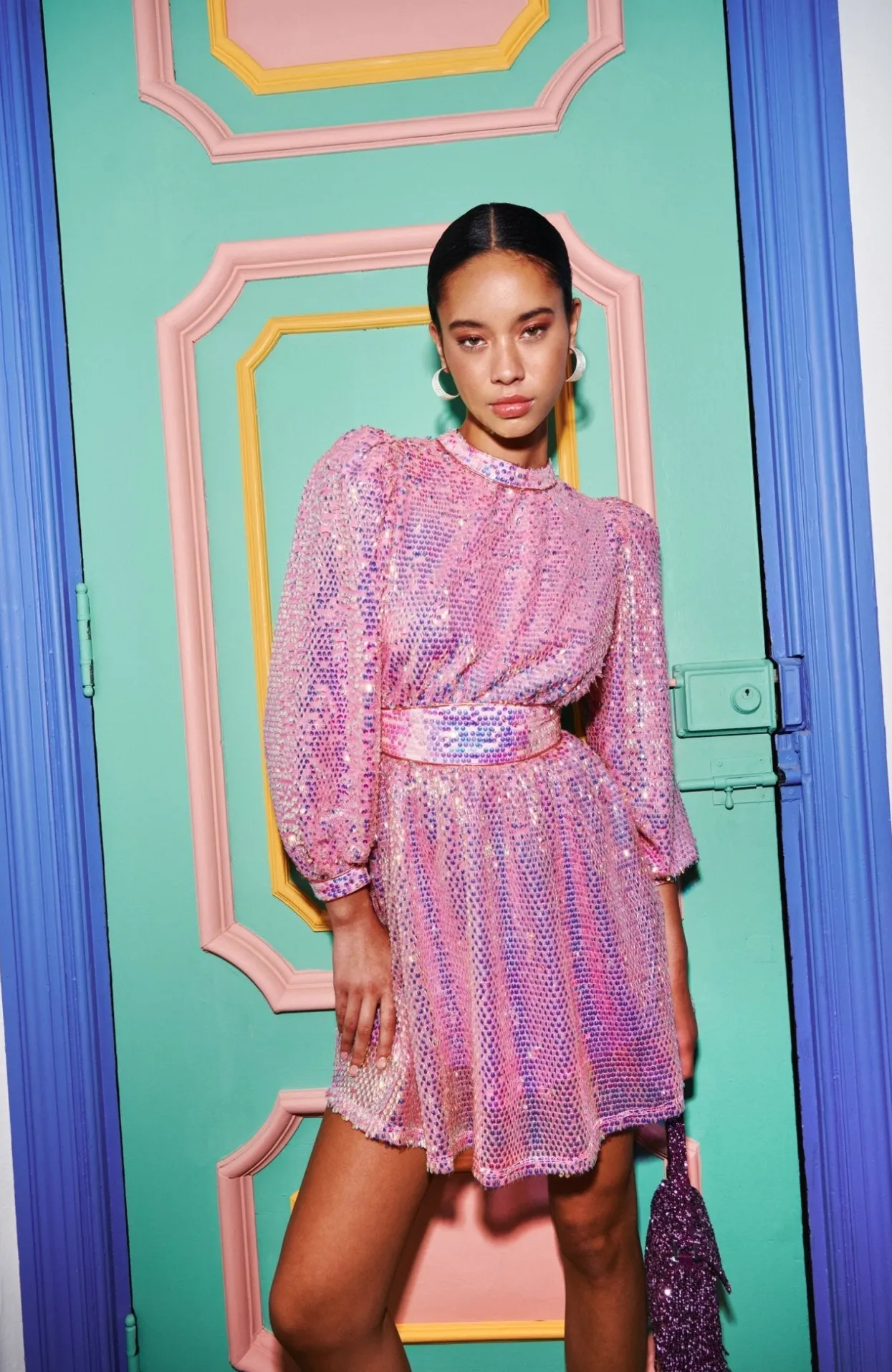 Celia B Ezili Dress Pink-Women Dresses