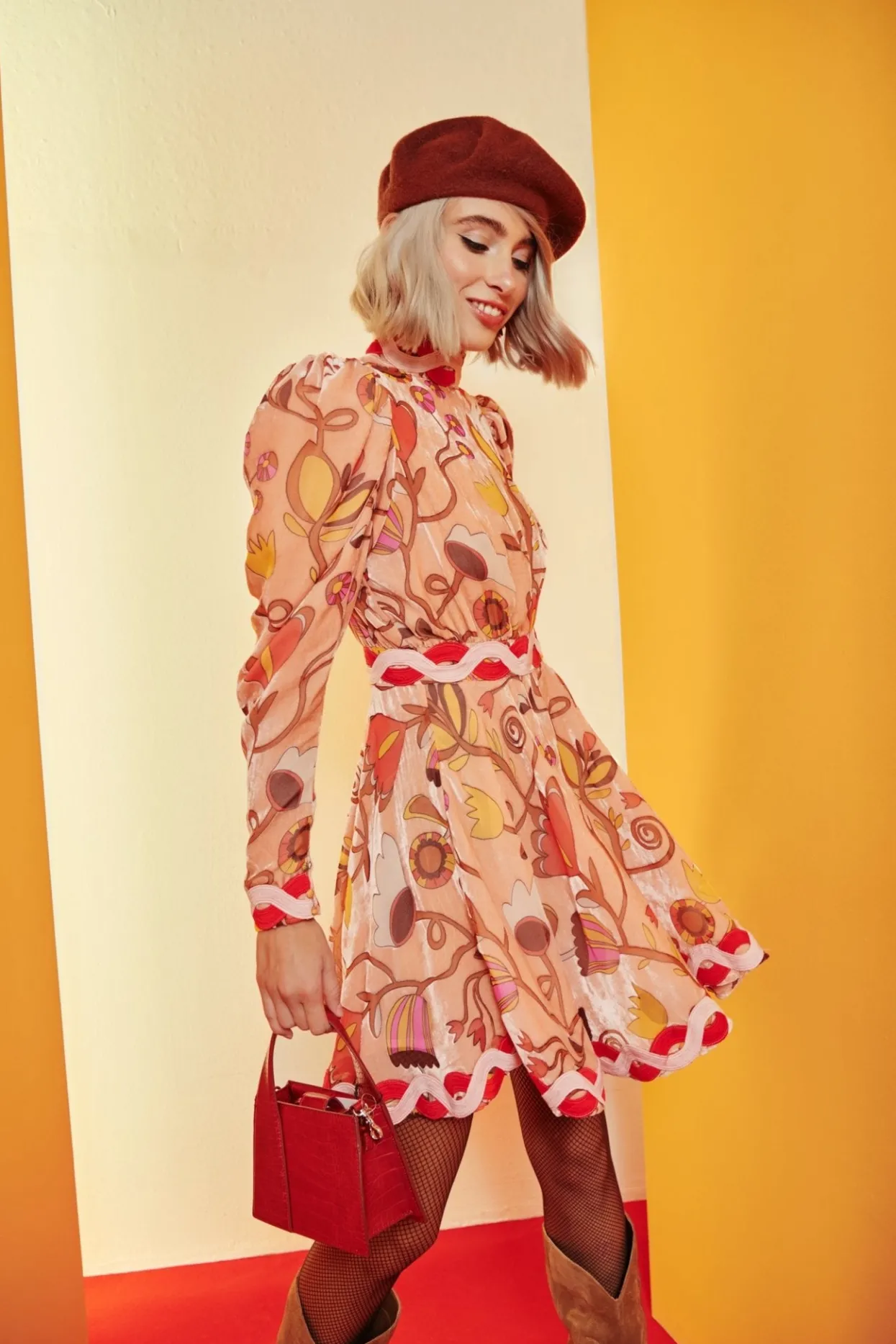 Celia B Flamingo Dress-Women Dresses