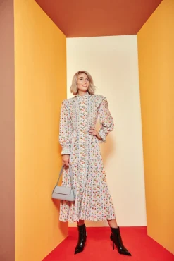 Celia B Floreale Dress-Women Dresses