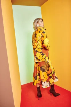 Celia B Giallo Jacket-Women Coats & Jackets