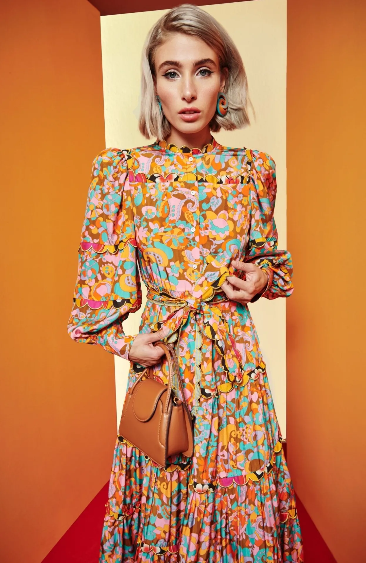 Celia B Gualda Dress-Women Dresses