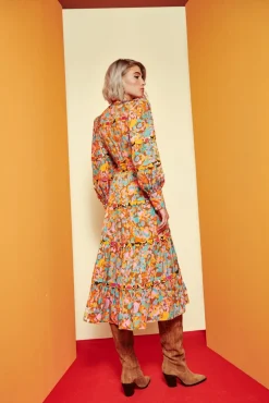 Celia B Gualda Dress-Women Dresses