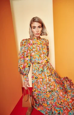 Celia B Gualda Dress-Women Dresses