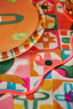 Celia B Hyacinth Plate Set Of Two- Homeware