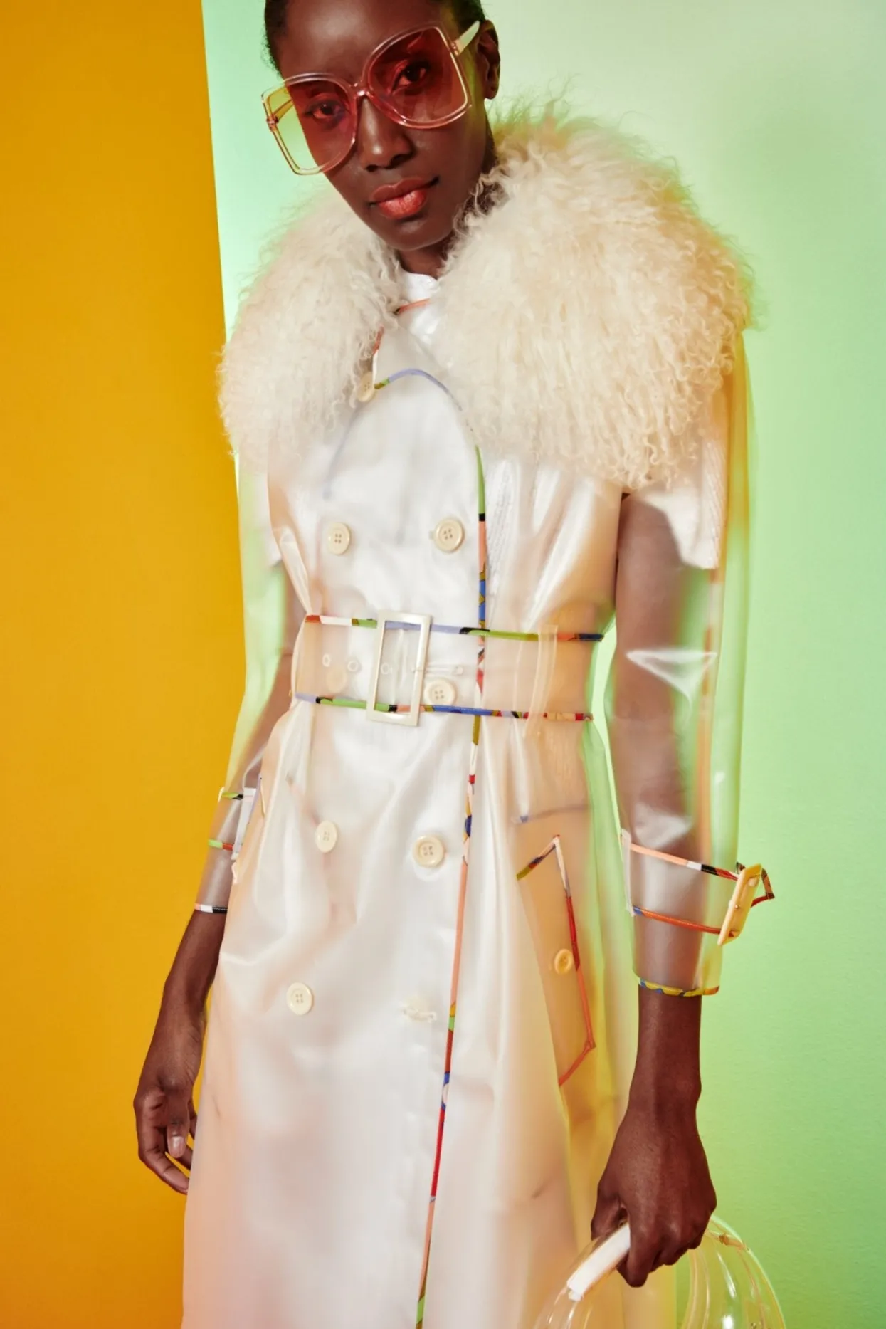 Celia B Ice Lolly Trench Coat-Women Coats & Jackets