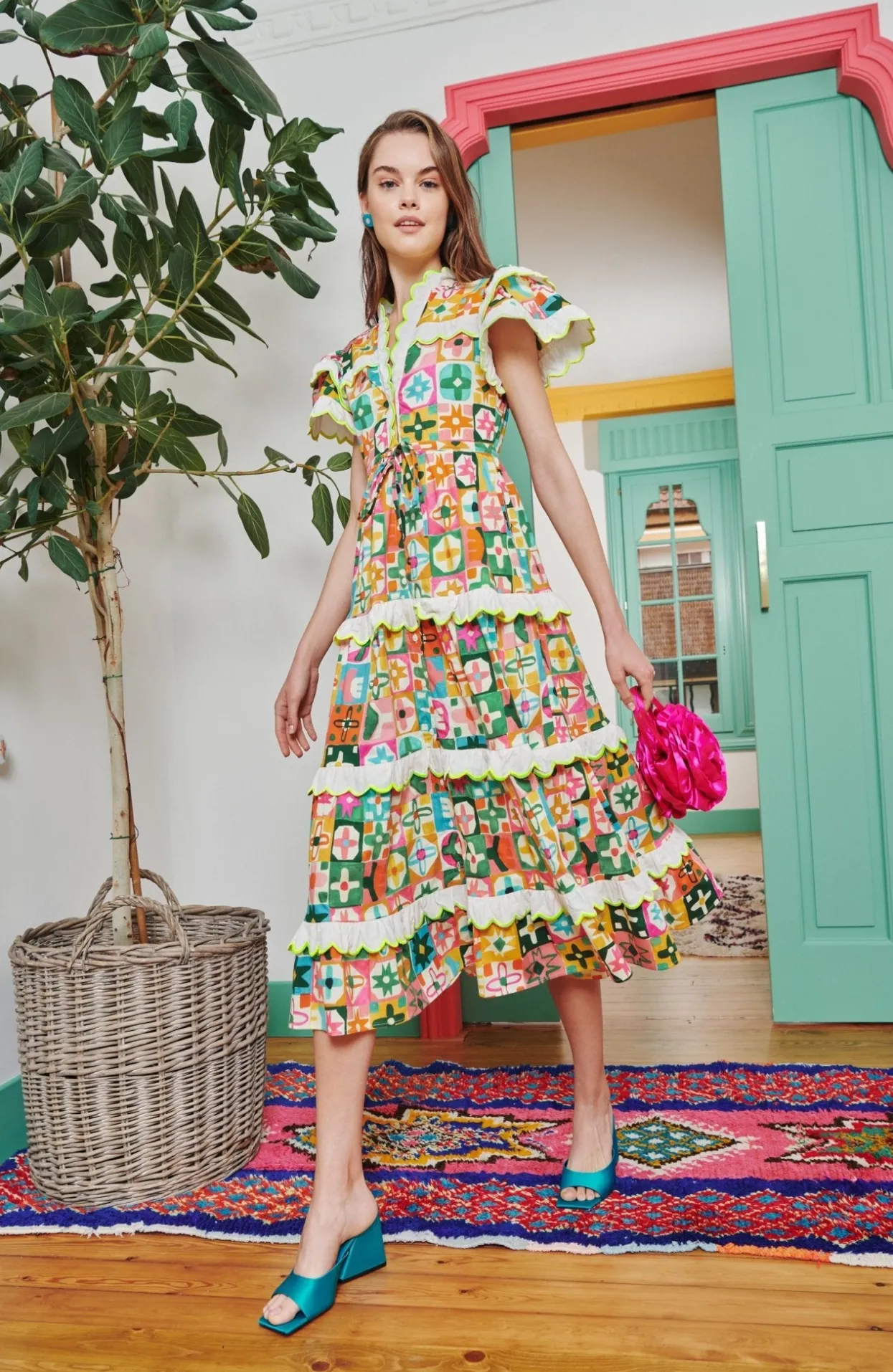 Celia B Indico Dress-Women Dresses