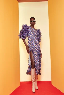 Celia B Indigo Dress-Women Dresses