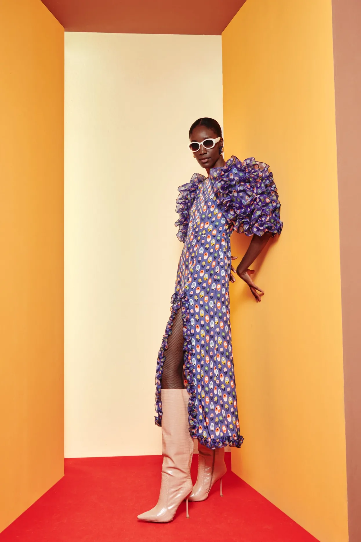 Celia B Indigo Dress-Women Dresses