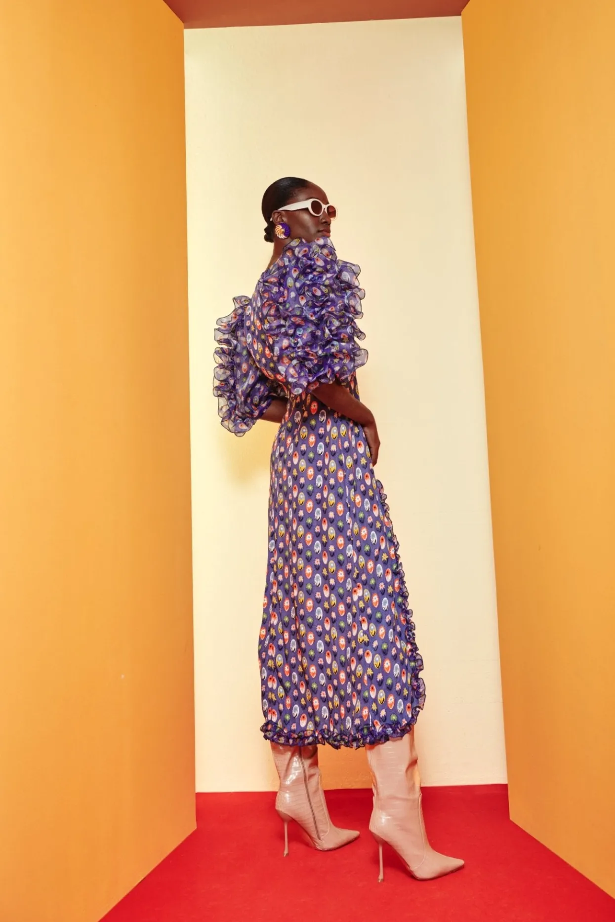 Celia B Indigo Dress-Women Dresses