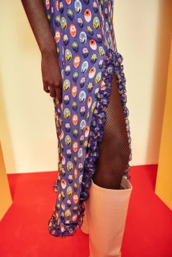 Celia B Indigo Dress-Women Dresses