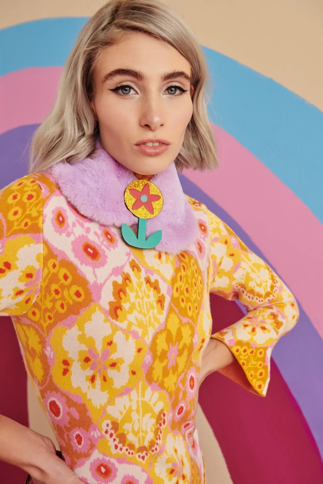 Celia B Jaune Dress-Women Dresses