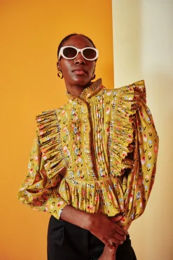 Celia B Kelly Shirt-Women Tops