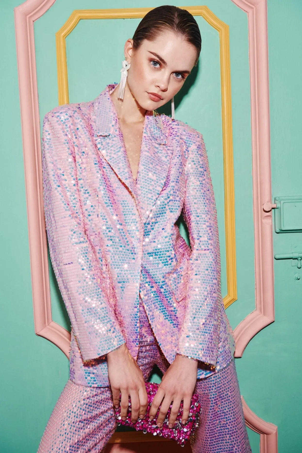 Celia B Kimbazi Jacket Pink-Women Coats & Jackets