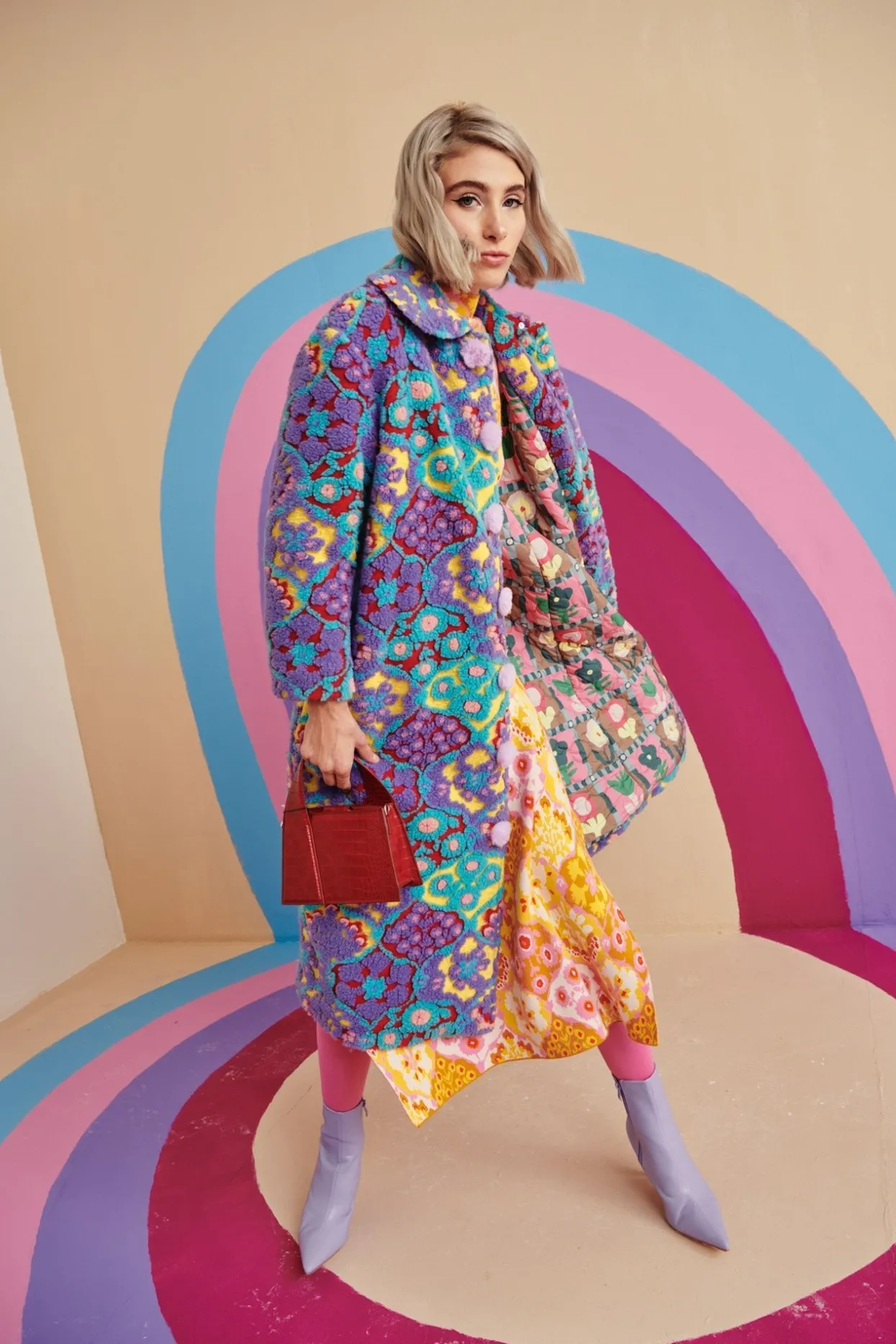 Celia B Lavanda Coat-Women Coats & Jackets