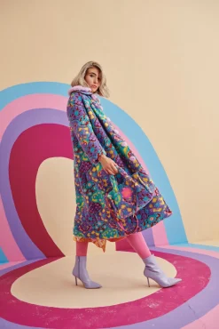 Celia B Lavanda Coat-Women Coats & Jackets