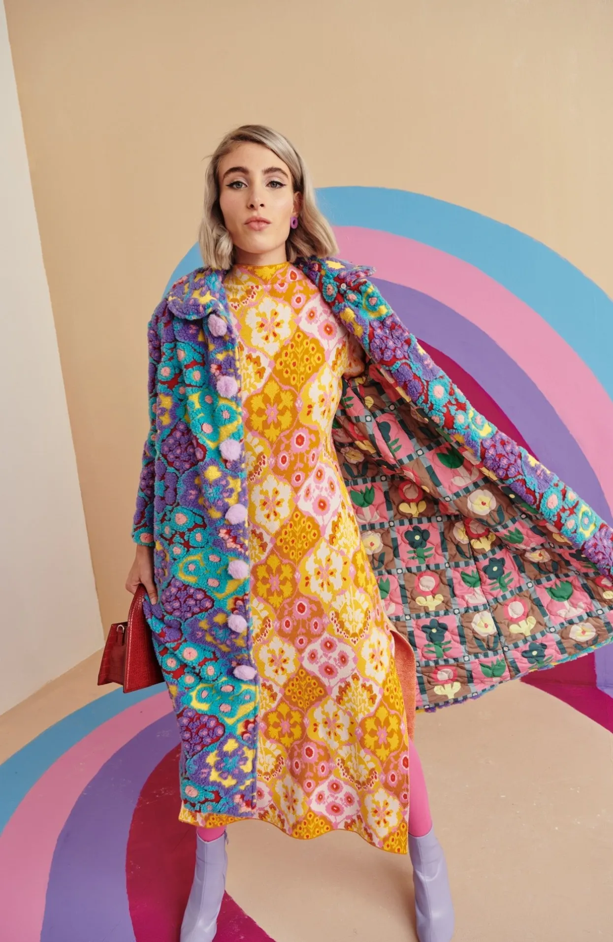 Celia B Lavanda Coat-Women Coats & Jackets