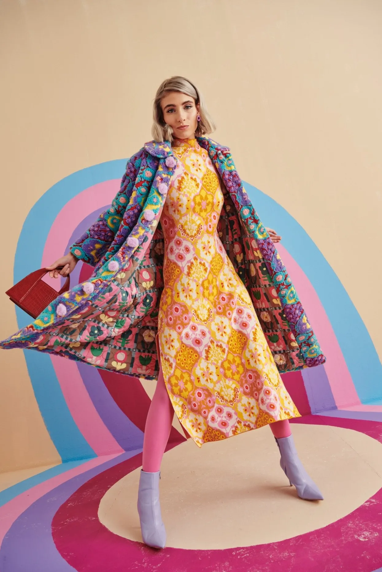 Celia B Lavanda Coat-Women Coats & Jackets