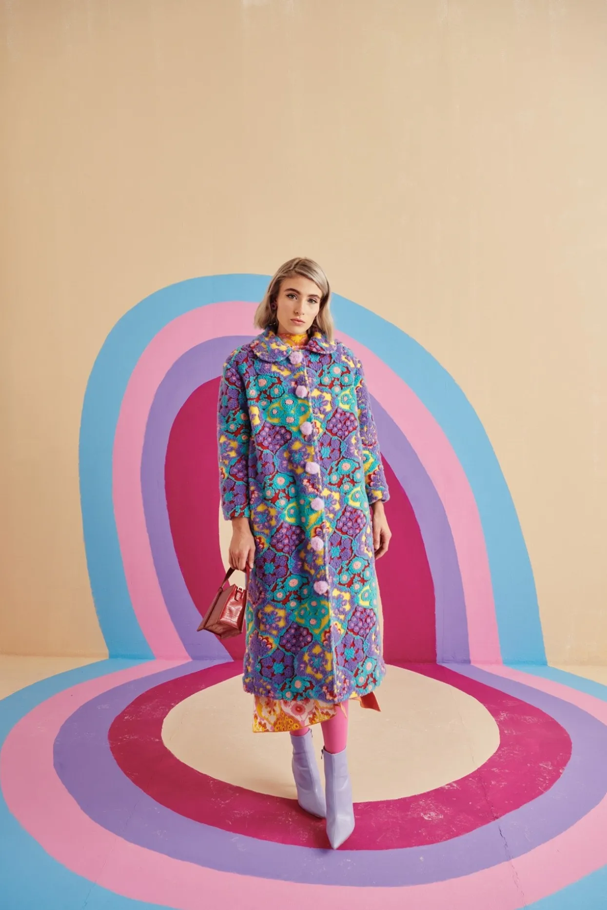 Celia B Lavanda Coat-Women Coats & Jackets